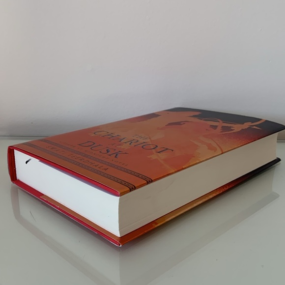 The chariot at dusk by swati teerdhala hardcover fantasty book tiger at midnight - Picture 8 of 9
